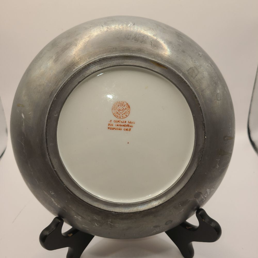 Vintage‎ Lead Bottom Japanese Porcelain Ware - Picture 4 of 6